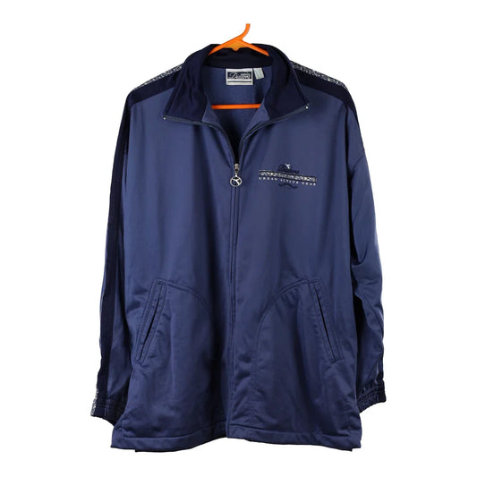 Vintage navy Diadora Track Jacket - mens xx-large