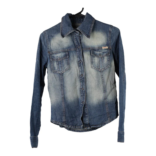Vintage blue Extyn Denim Jacket - womens medium