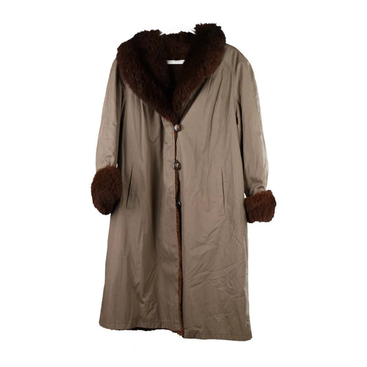 Vintage brown Unbranded Coat - mens large
