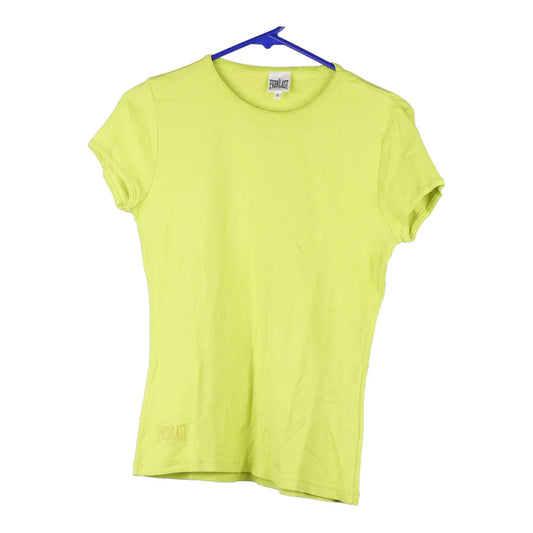 Vintage Everlast T-Shirt - Large Yellow Cotton
