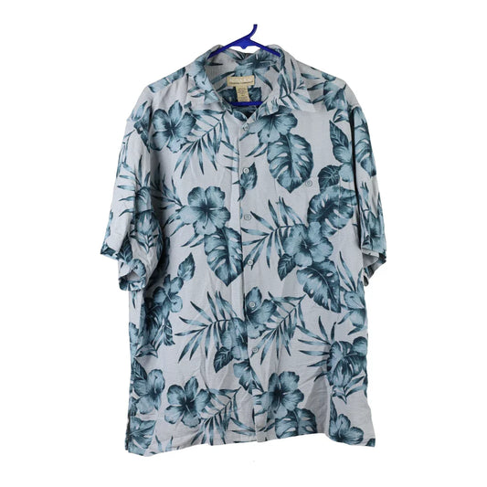 Vintage blue Kona Kai Hawaiian Shirt - mens x-large