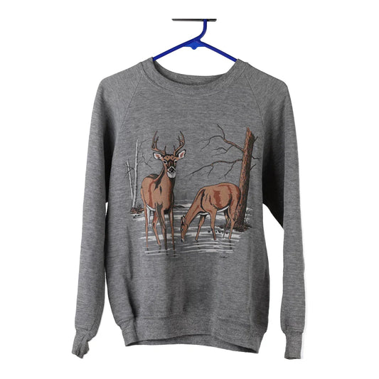 Vintage grey Jerzees Sweatshirt - womens medium