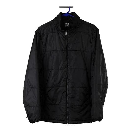 Vintage black Heat Puffer - mens medium