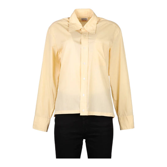 Vintage yellow 1970s Unbranded Shirt - womens medium