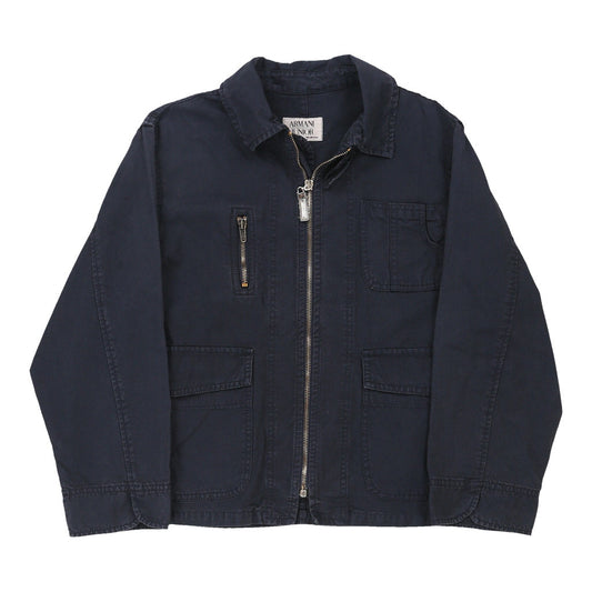 Vintage navy Age 14-16 Armani Junior Jacket - mens x-large