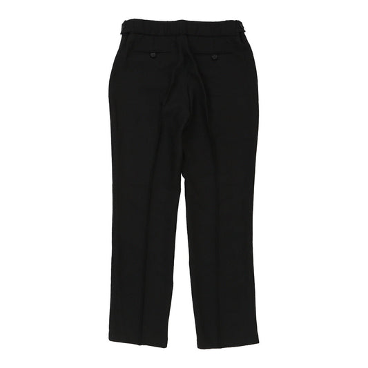 Vintage black Valentino Trousers - womens 28" waist