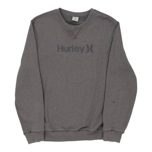 Vintage grey Hurley Sweatshirt - mens medium