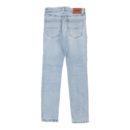 Vintage Tommy Hilfiger Skinny Jeans - 29W UK 10 Light Wash Cotton
