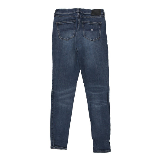 Vintage Tommy Hilfiger Skinny Jeans - 28W UK 8 Blue Cotton
