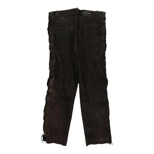 Vintage brown Khanco Trousers - mens 34" waist