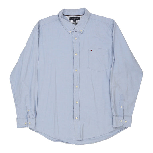 Vintage blue Tommy Hilfiger Shirt - mens x-large
