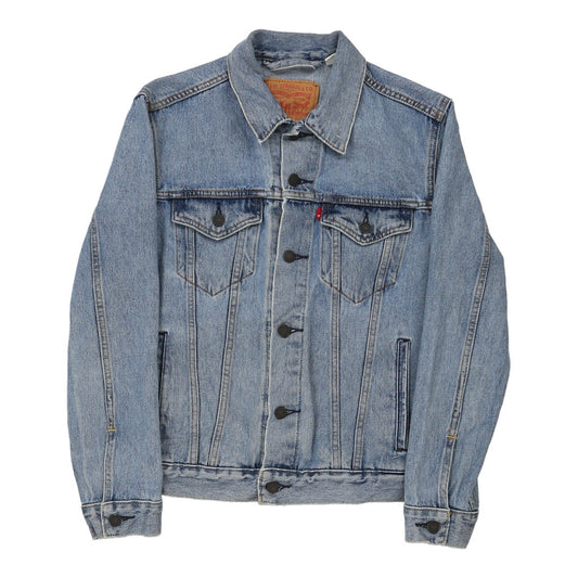 Vintage Levis Denim Jacket - Small Blue Cotton
