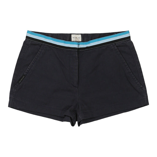 Vintage Calvin Klein Jeans Shorts - 27W UK 8 Navy Cotton