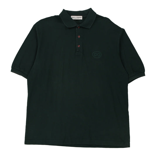 Vintage green Dolce & Gabbana Polo Shirt - mens xx-large