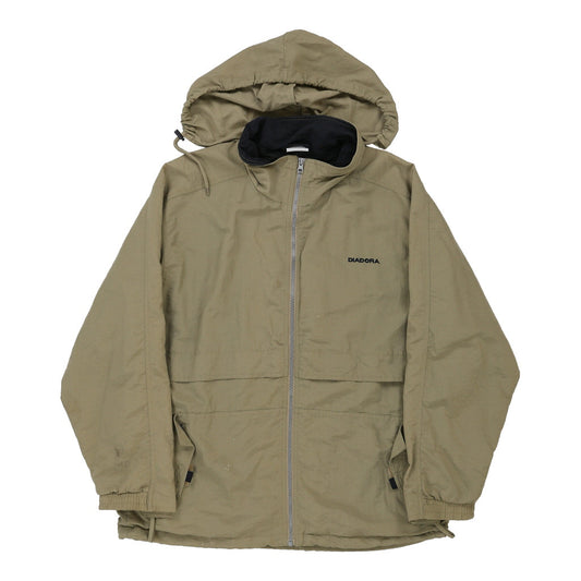 Vintage khaki Diadora Jacket - mens x-large