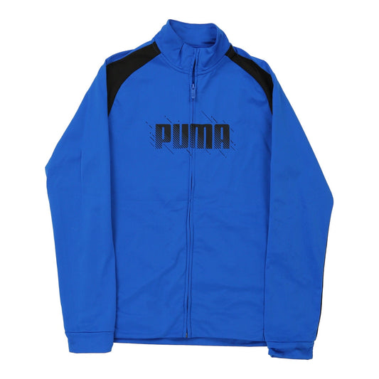 Vintage blue Age 15-16 Puma Track Jacket - boys x-large