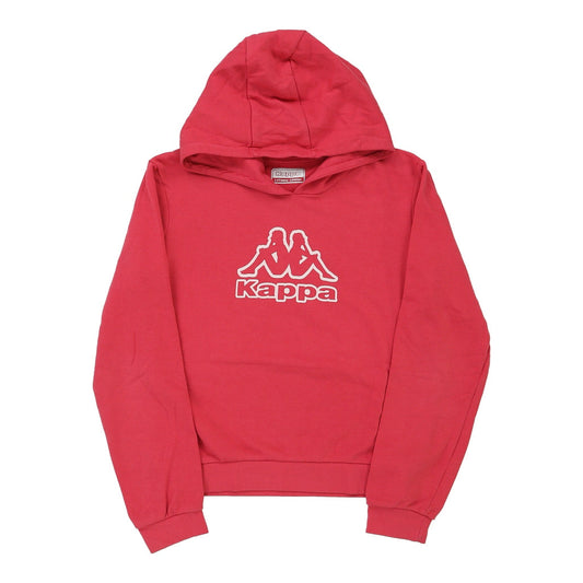 Vintage pink Age 14 Kappa Hoodie - girls x-large