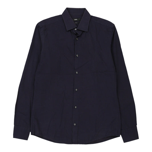 Vintage navy Hugo Boss Shirt - mens medium