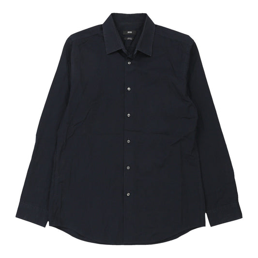Vintage navy Hugo Boss Shirt - mens large