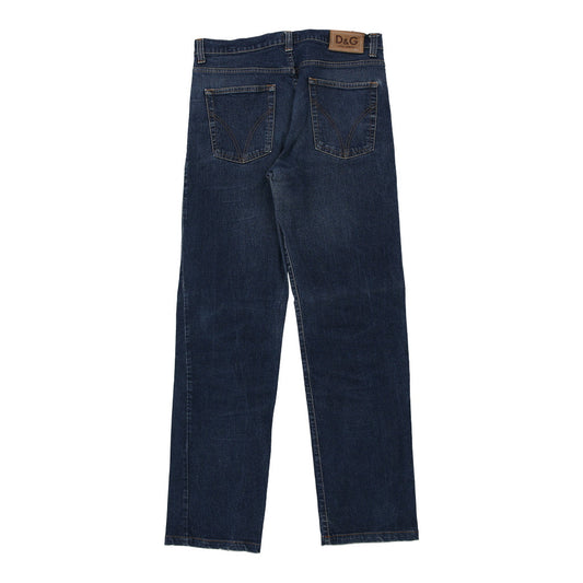 Vintage Dolce & Gabbana Jeans - 34W 33L Blue Cotton