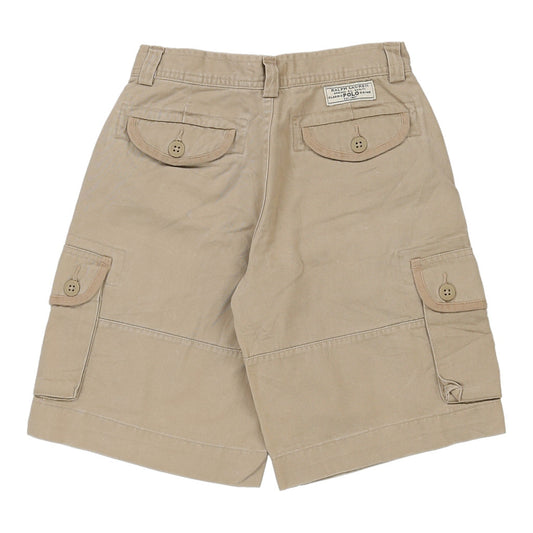 Vintage beige Age 8 Ralph Lauren Cargo Shorts - boys small
