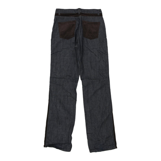 Vintage Cord x Denim Highlands Trousers - 34W 37L Brown Cotton