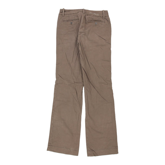 Vintage Gas Trousers - 30W UK 8 Brown Cotton