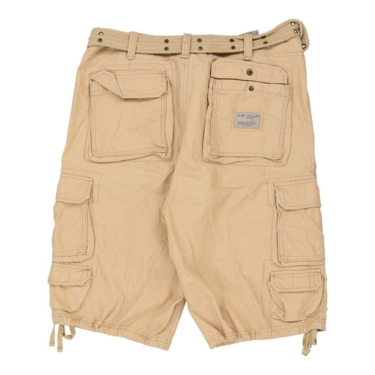 Vintage beige J.M.C Cargo Shorts - mens 36" waist