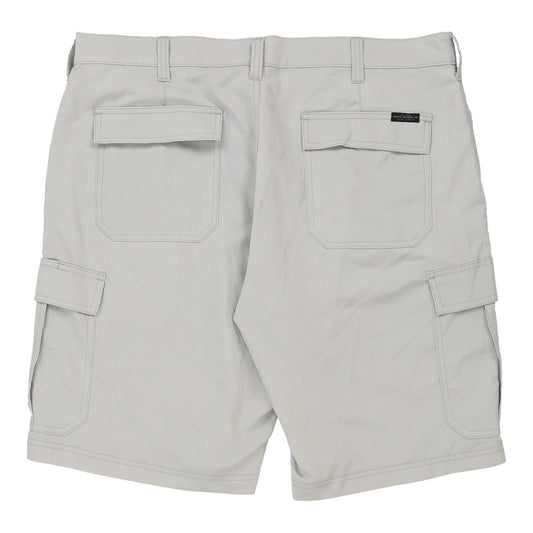 Vintage Lee Cargo Shorts - 38W 12L Grey Cotton