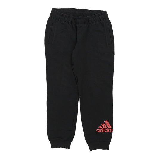 Vintage Adidas Joggers - Large Black Cotton