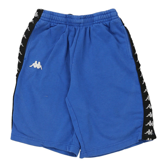 Vintage Age 14 Kappa Sport Shorts - XL Blue Cotton