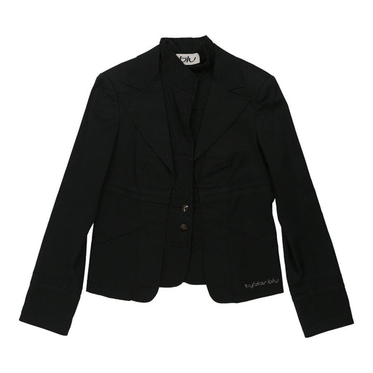 Vintage Byblos Blazer - Medium Black Cotton