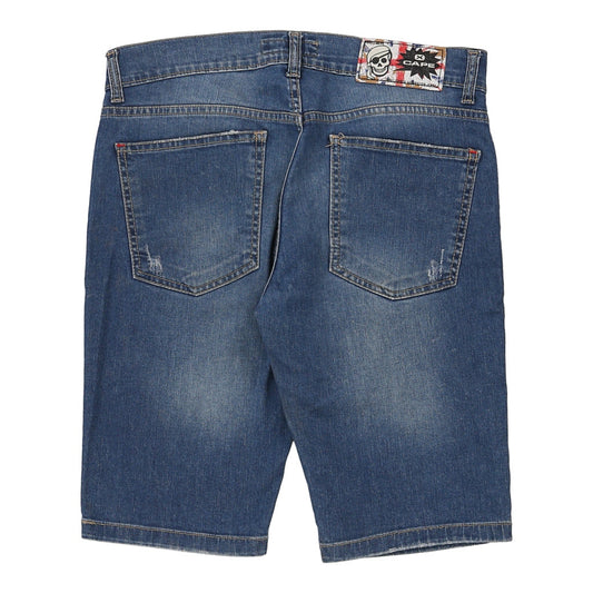 Vintage blue X-Cape Denim Shorts - mens 32" waist