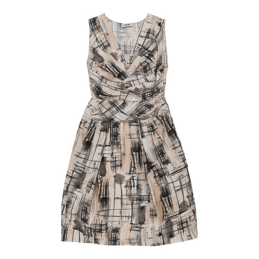 Moschino Dress - Small Beige Cotton