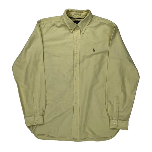 Ralph Lauren Shirt - XL Yellow Cotton