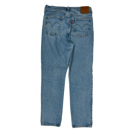 501 Levis Jeans - 31W UK 12 Light Wash Cotton