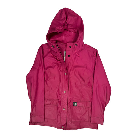 Vintage Carhartt Waterproof Jacket - Large Pink Polyester