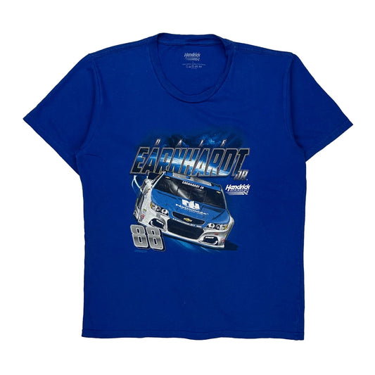 Dale Earnhardt Jr. Hendricks Motorsport Nascar T-Shirt - Large Blue Cotton
