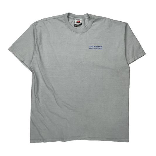 Nike T-Shirt - XL Grey Cotton