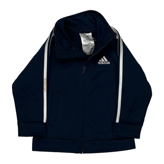 Vintage Age 18 Months Adidas Track Jacket - 2XS Navy Polyester