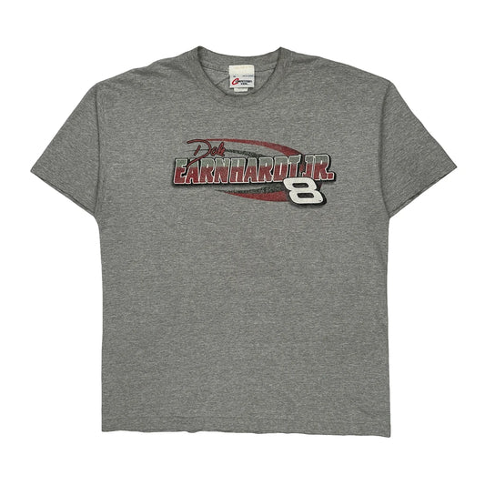 Dale Earnhardt Jr. Competitors View Nascar T-Shirt - XL Grey Cotton