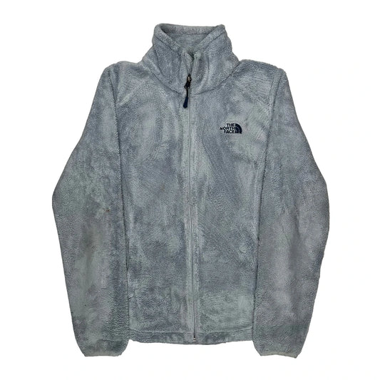Vintage The North Face Fleece Jacket - Small Grey Polyester