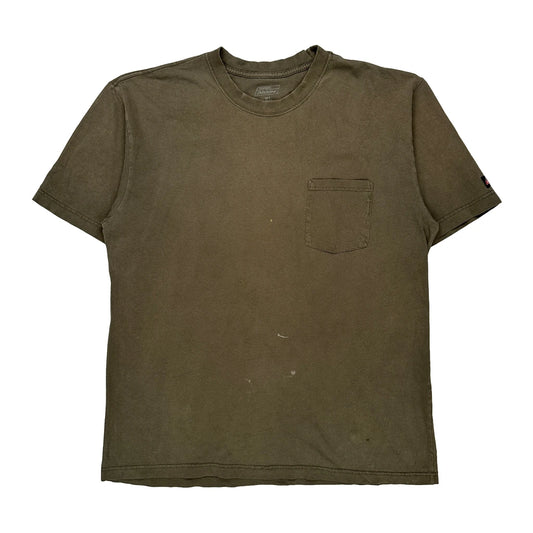 Dickies T-Shirt - XL Brown Cotton