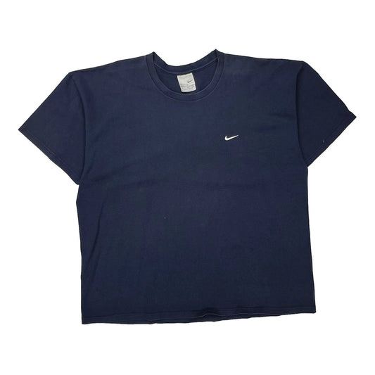 Nike T-Shirt - XL Navy Cotton