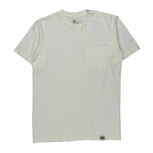 Dickies T-Shirt - Medium White Cotton