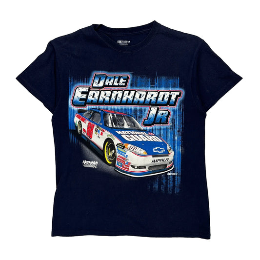 Dale Earnhardt Jr. Nascar T-Shirt - Large Navy Cotton