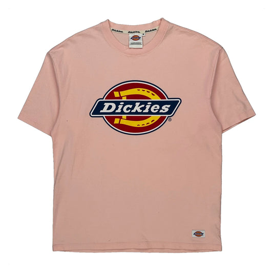 Dickies T-Shirt - Medium Pink Cotton