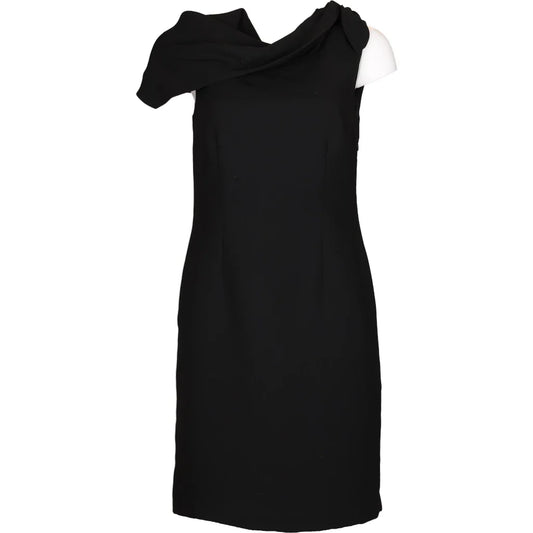 Vintage black Derhy Midi Dress - womens small