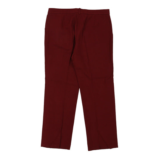 Vintage red Stella Mccartney Trousers - womens 37" waist
