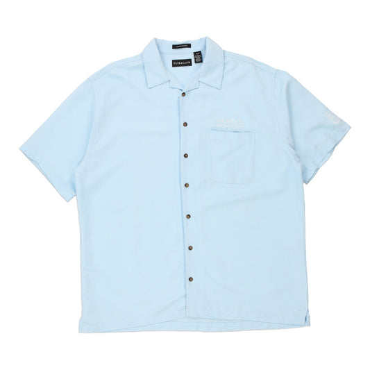 Vintage blue Ultra Club Hawaiian Shirt - mens x-large